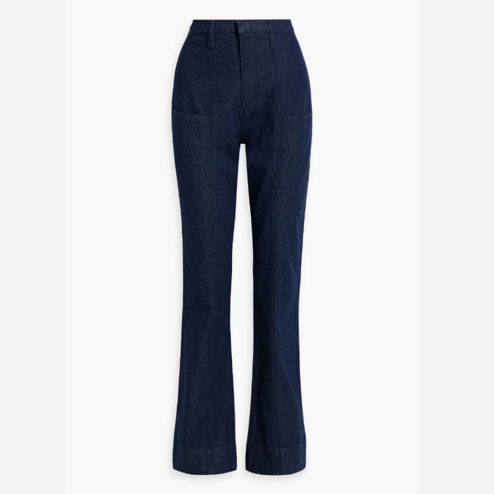 Frame high-rise flared Jeans